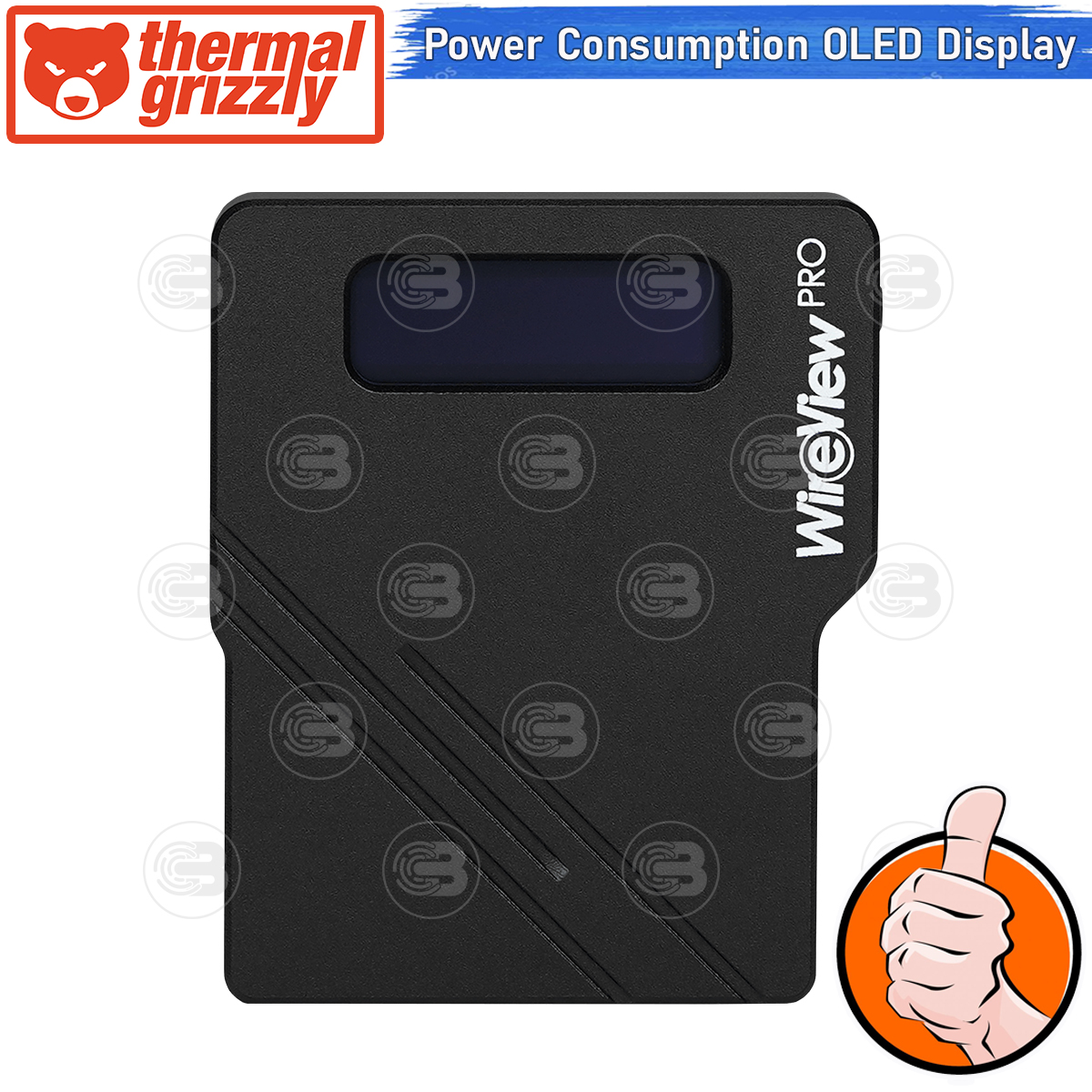 [CoolBlasterThai] Thermal Grizzly WireView GPU Pro (WV-P-H1N) 12VHPWR Normal GPU Power Consumption OLED Display