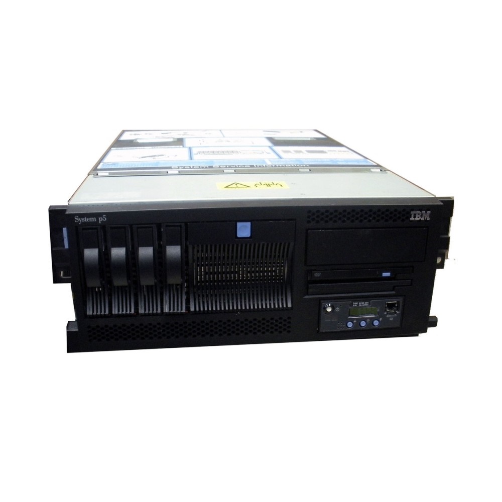 IBM 9133-55A p5 55A - 8Core 1.65GHz P5+, 32GB , 2x 73.4GB 15K, 2x PSU