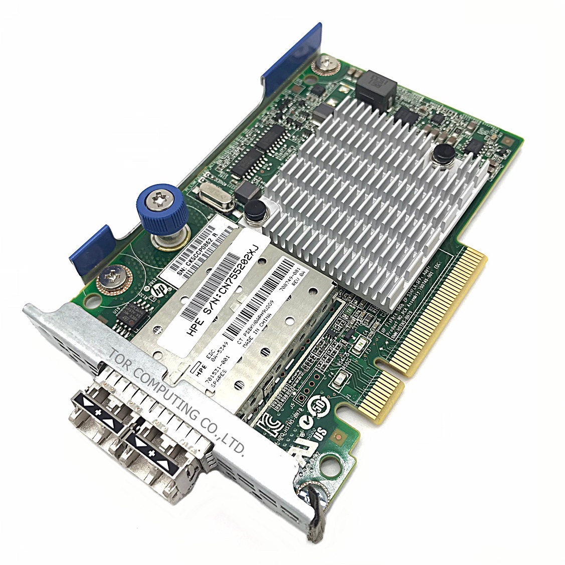 REF, HP 700751-B21 / 701531-001 / 700749-001 [TorCompTH Thailand ขาย จำหน่าย ราคา] HP FlexFabric 10Gb 2-Port 534FLR-SFP+ Adapter for G9 G10