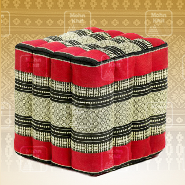 หมอนอิงเก้าลูก หมอนขิดพิเศษ 40x40x40Cm, Thai Leaning Cushions Khit Pillow 40x40x40 Cm Kapok100%
