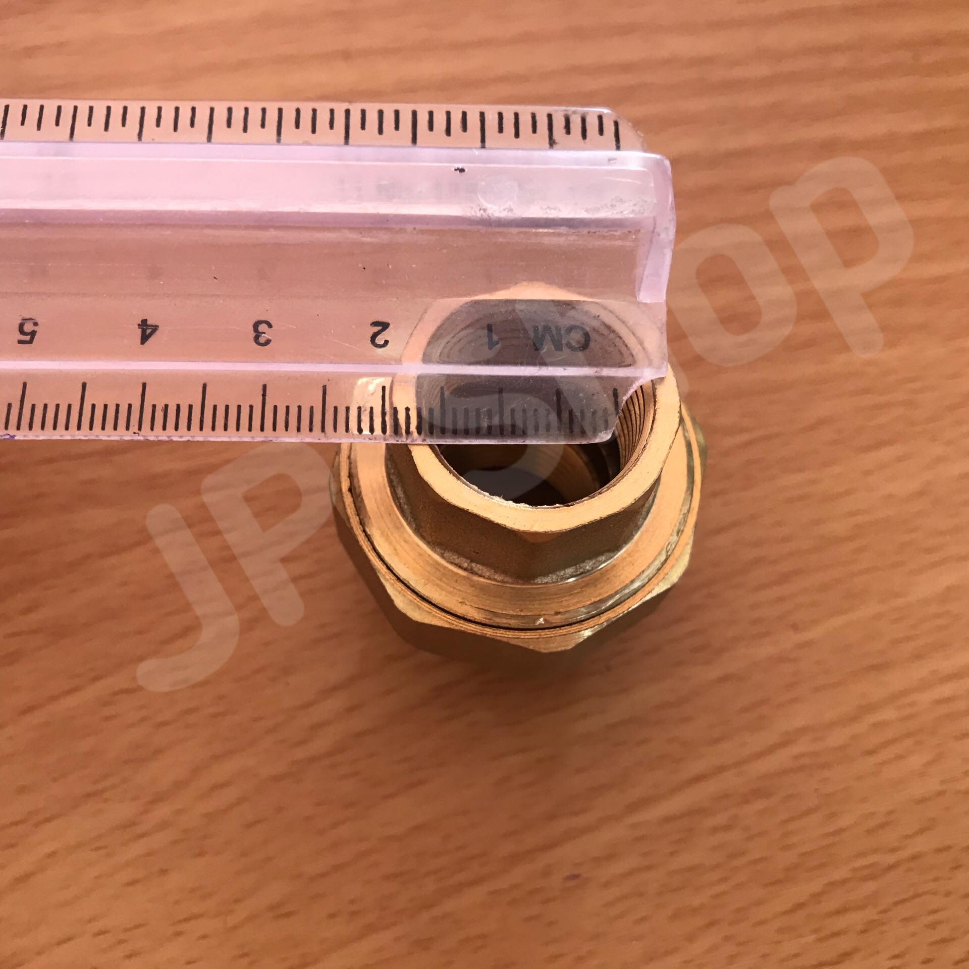 ข้อต่อตรงทองเหลืองขนาด 4 หุน (นิปเปิ้ลเกลียวใน) ข้อต่อ ทองเหลือง นิปเปิ้ล เกลียวใน 4 หุน#2154