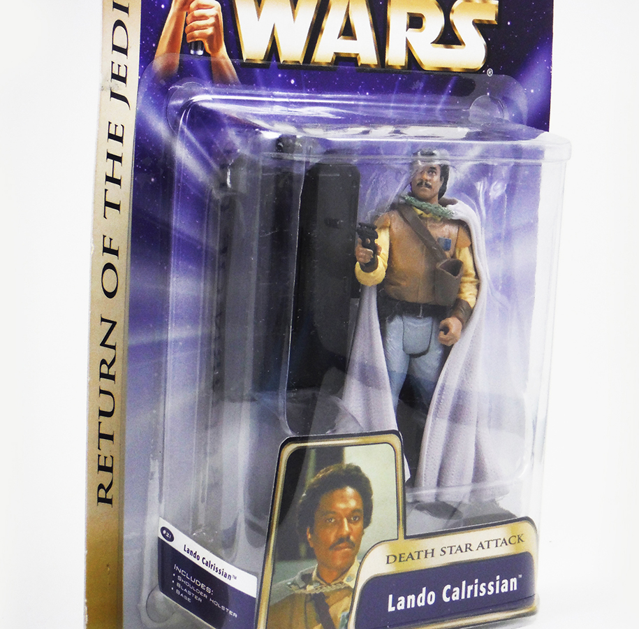 Lando Calrissian (Death Star Attack) - Star Wars Hasbro SAGA Series (2004 Toys)
