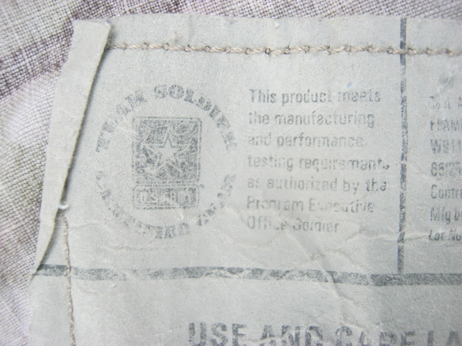 เสื้อทหารสหรัฐ ลายมัลติแคม Large short