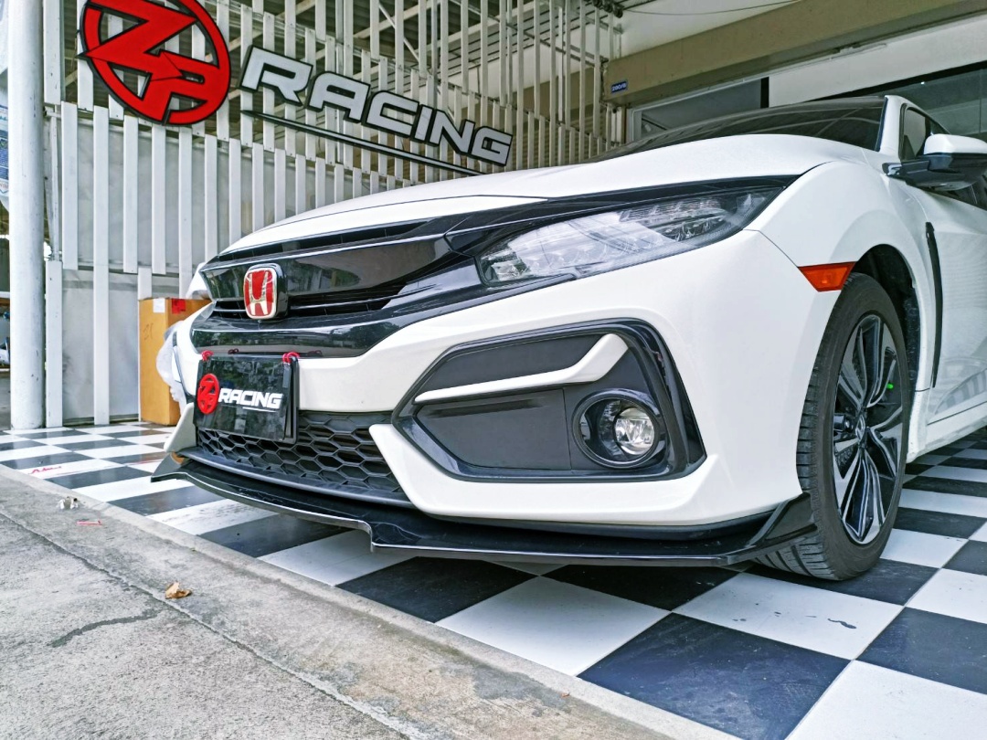 ลิ้นหน้า ลิ้นกันชนหน้า ลิ้นต่อกันชน CIVIC Hatchback CIVICFK V.1