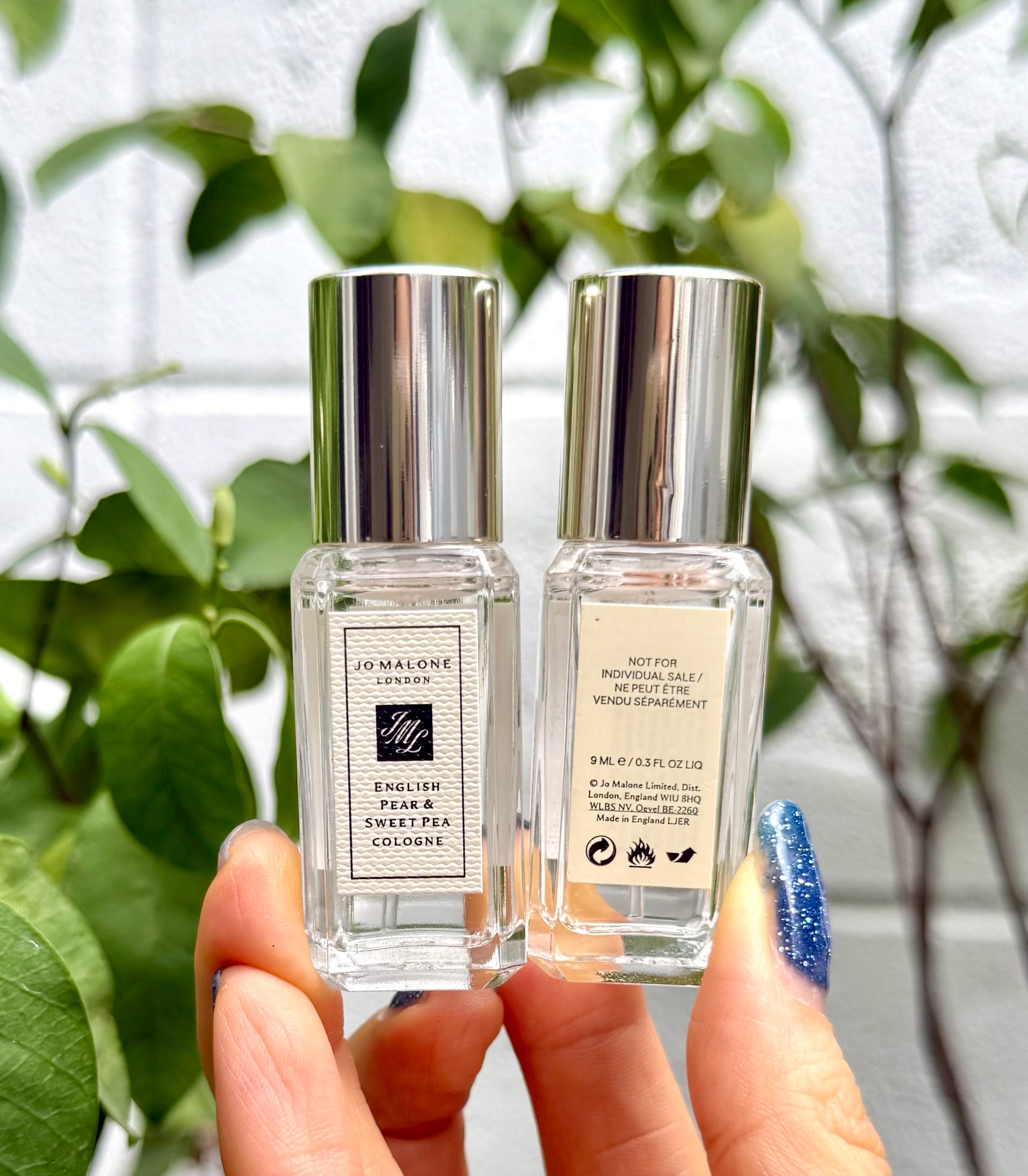 (1ขวด) น้ำหอมขนาดทดลอง Jo Malone cologne English Pear & Sweet pea 9ml. หัวสเปรย์ เต้ย จรินทร์พร
