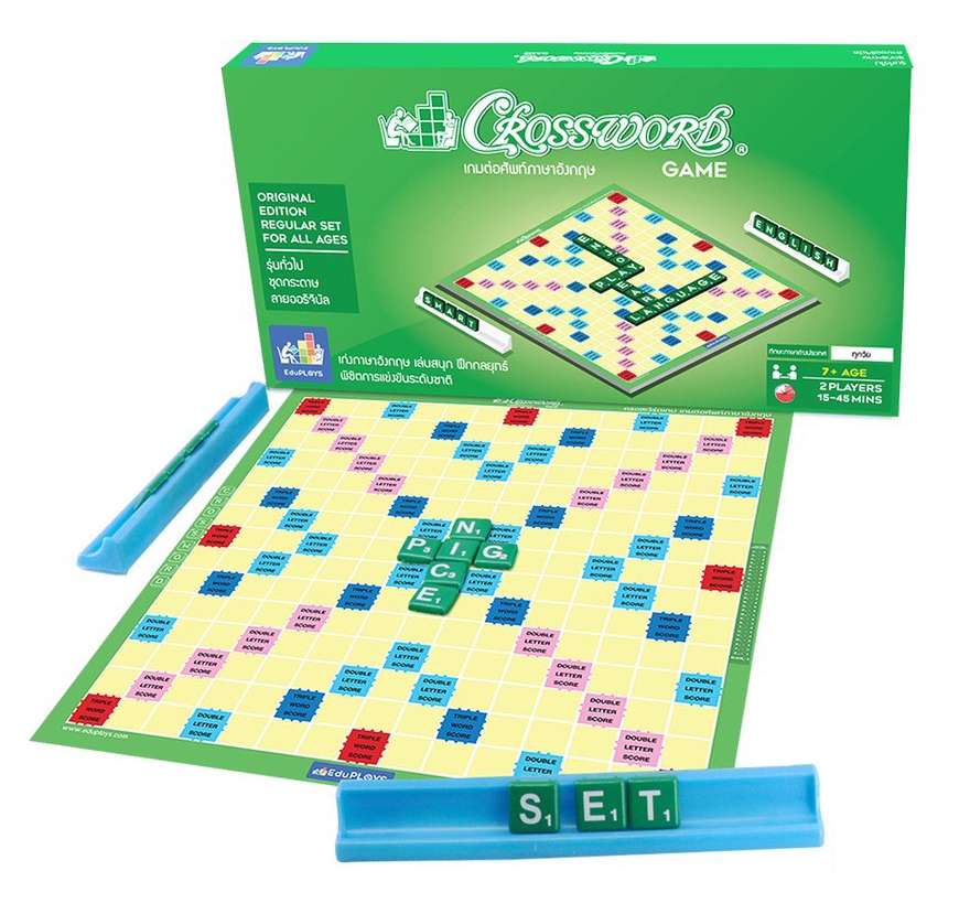 Crossword ครอสเวิร์ด กระดาษ รุ่นมัธยม (15x15ช่อง)