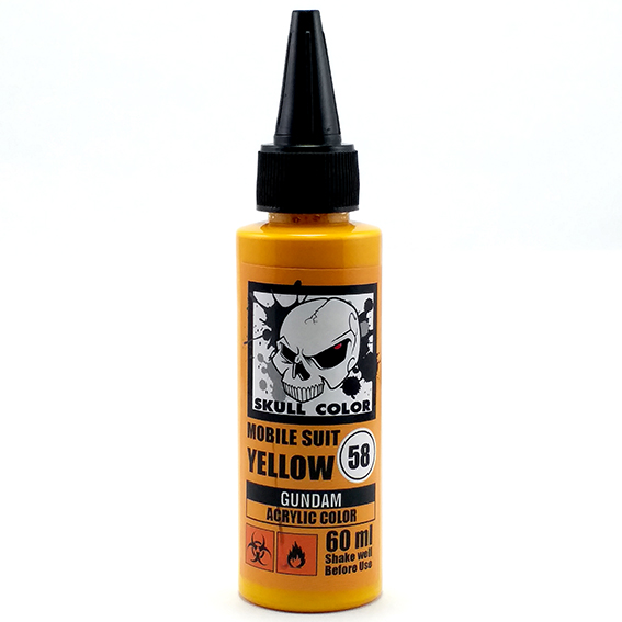 Skull Color 58 Mobile Suit Yellow