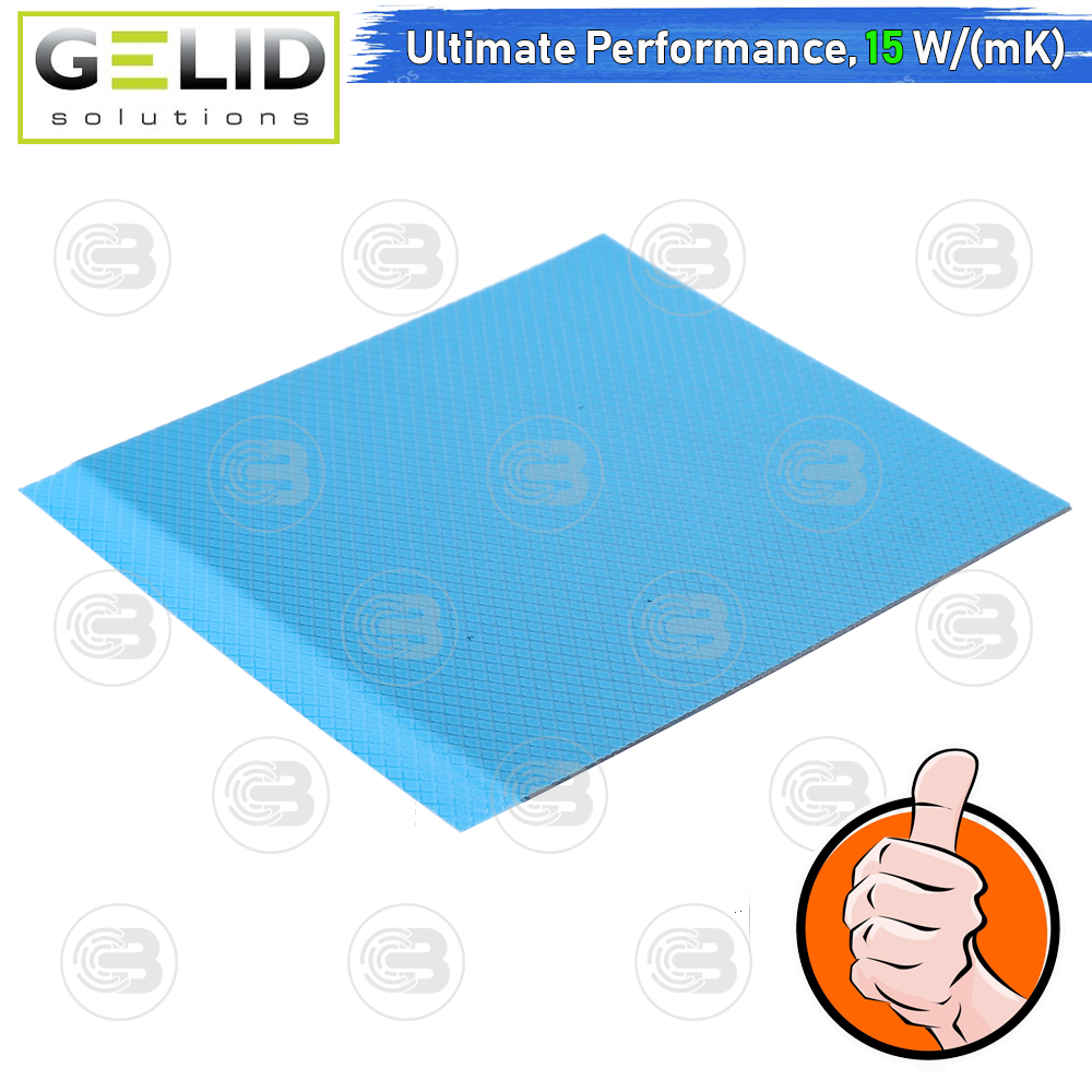[CoolBlasterThai] GELID GP-ULTIMATE Thermal Pad 120x120x1.0 mm./15.0 W/mK (TP-GP04-S-B)