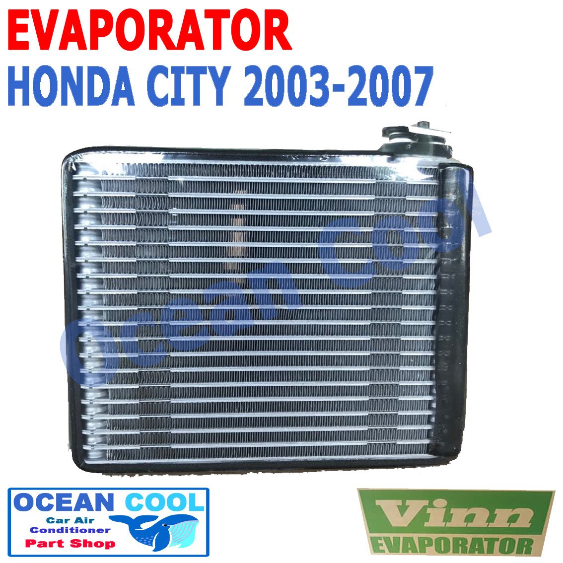 คอยล์เย็น ซิตี้ 2003 - 2007 EVA0040 Evaporator for HONDA city ตู้แอร์ คอยเย็น ฮอนด้า ซิตี๊ พ.ศ. 2546 ถึง 2550