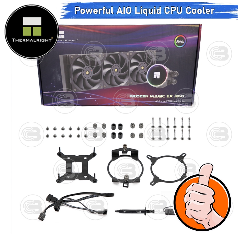 [CoolBlasterThai] Thermalright Frozen Magic EX 360 ARGB AIO Liquid CPU Cooler (AM5/LGA1851 Ready) ประกัน 5 ปี