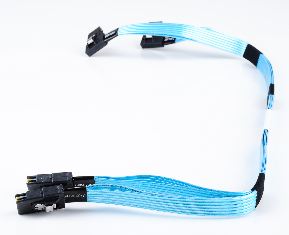 HP 747568-001 [TorCompTH - ขาย จำหน่าย ราคา] HP Dual MiniSAS cable for DL380 G9 G10