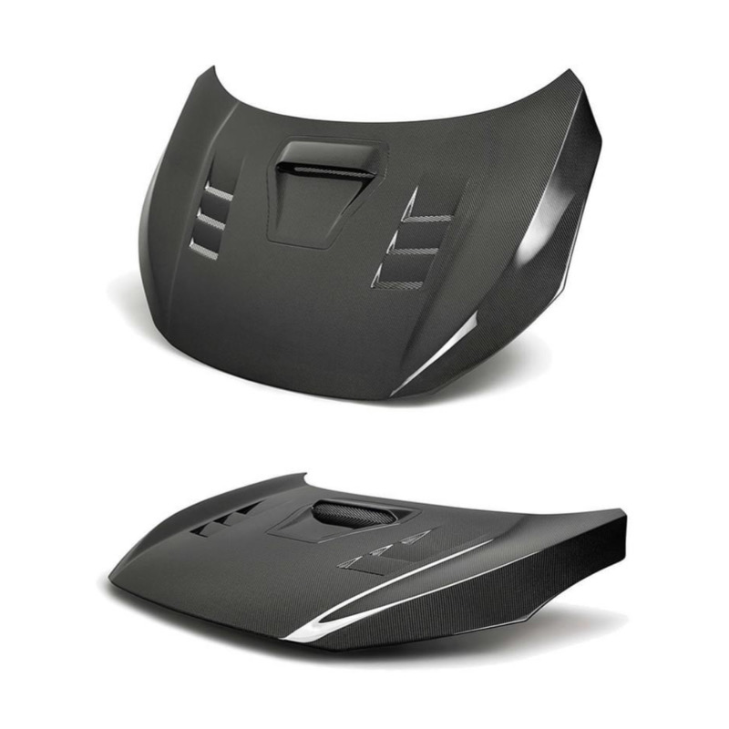 [Pre-Order]ฝากระโปรงหน้า Civic FC FK คาร์บอนแท้ (Pure Carbon) SEIBON TS-Style