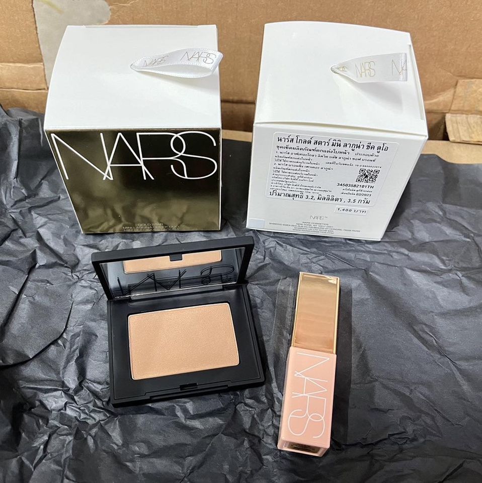 Nars Gold Star Mini Laguna Cheek Duo เซตบรอนเซอร์