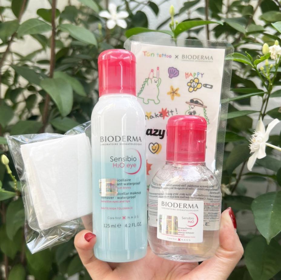 เซต 3 ชิ้น Bioderma Sensibio H2O Eye Set