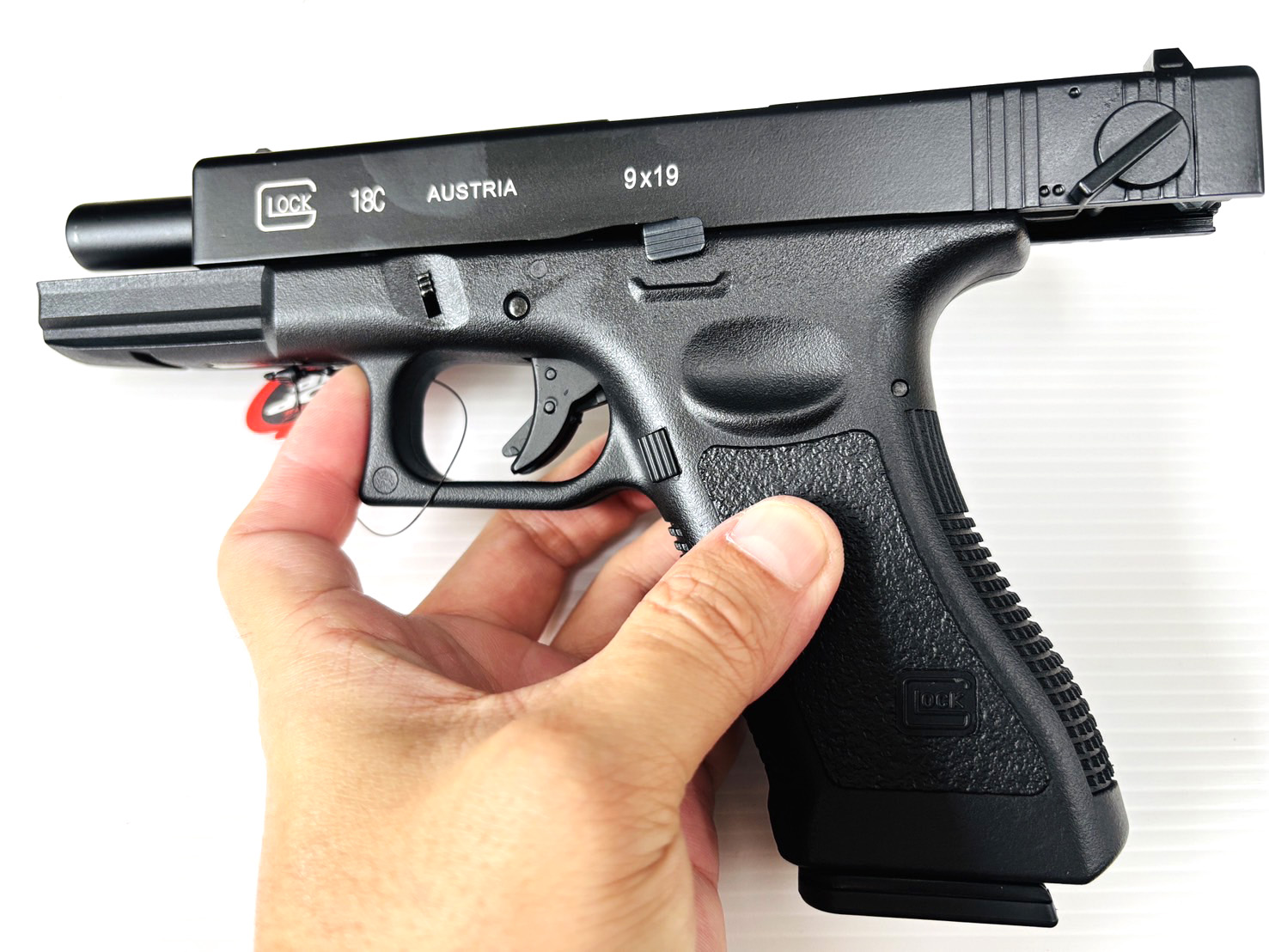 ปืนบีบีกันอัดแก็ส รุ่น Glock18 ยิงรัวได้ ยิงทีละนัดได้
