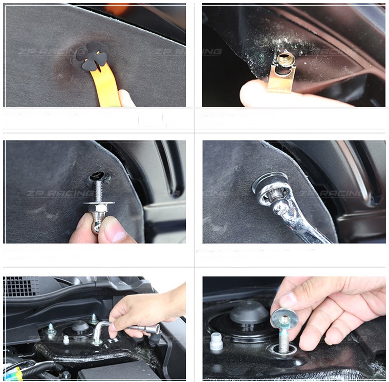 โช๊คค้ำฝากระโปรงหน้า CRV G5 รับประกัน 1 ปี