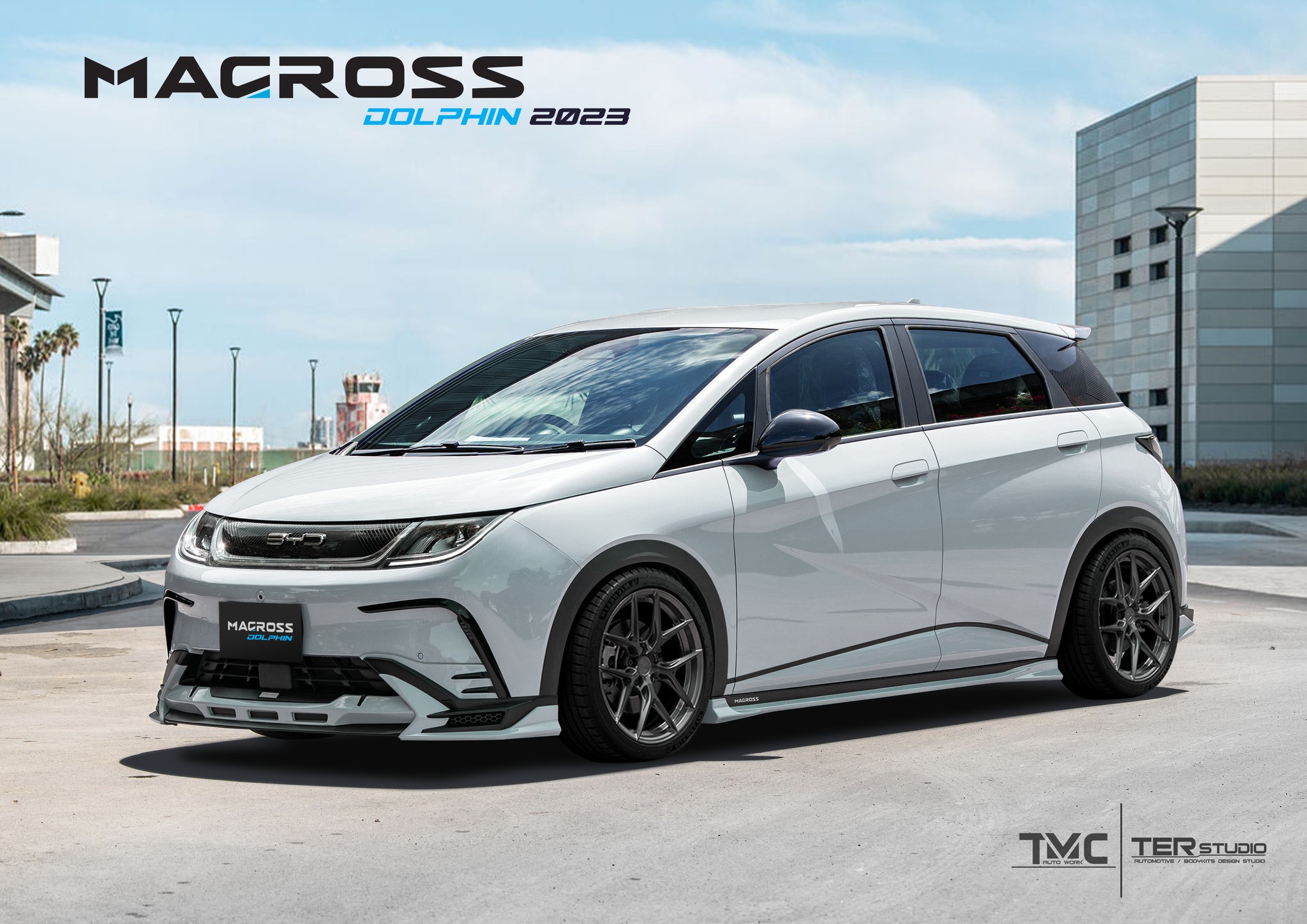 ชุดแต่ง ชุดสเกิร์ต BYD DOLPHIN รุ่น MACROSS