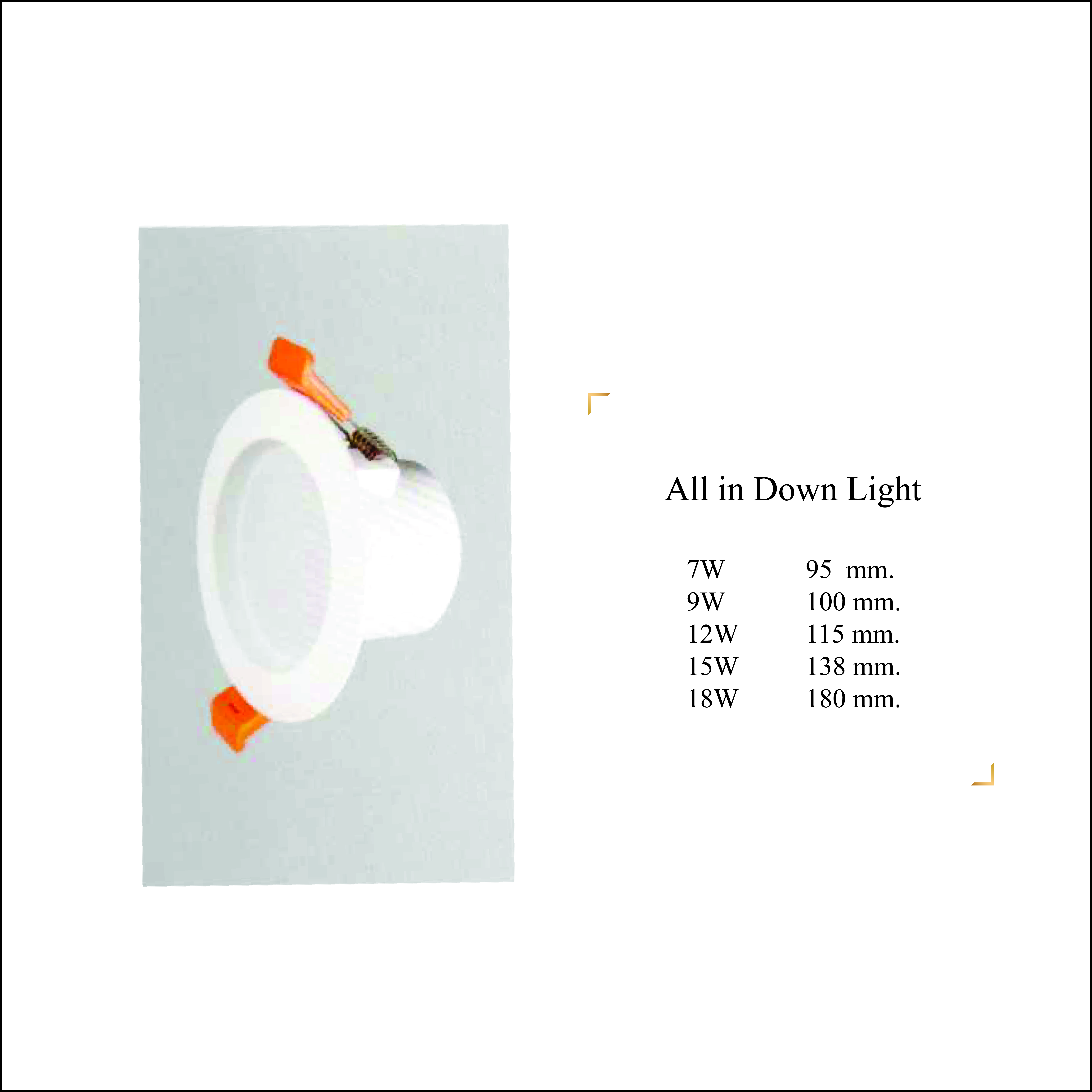 All in Down Light