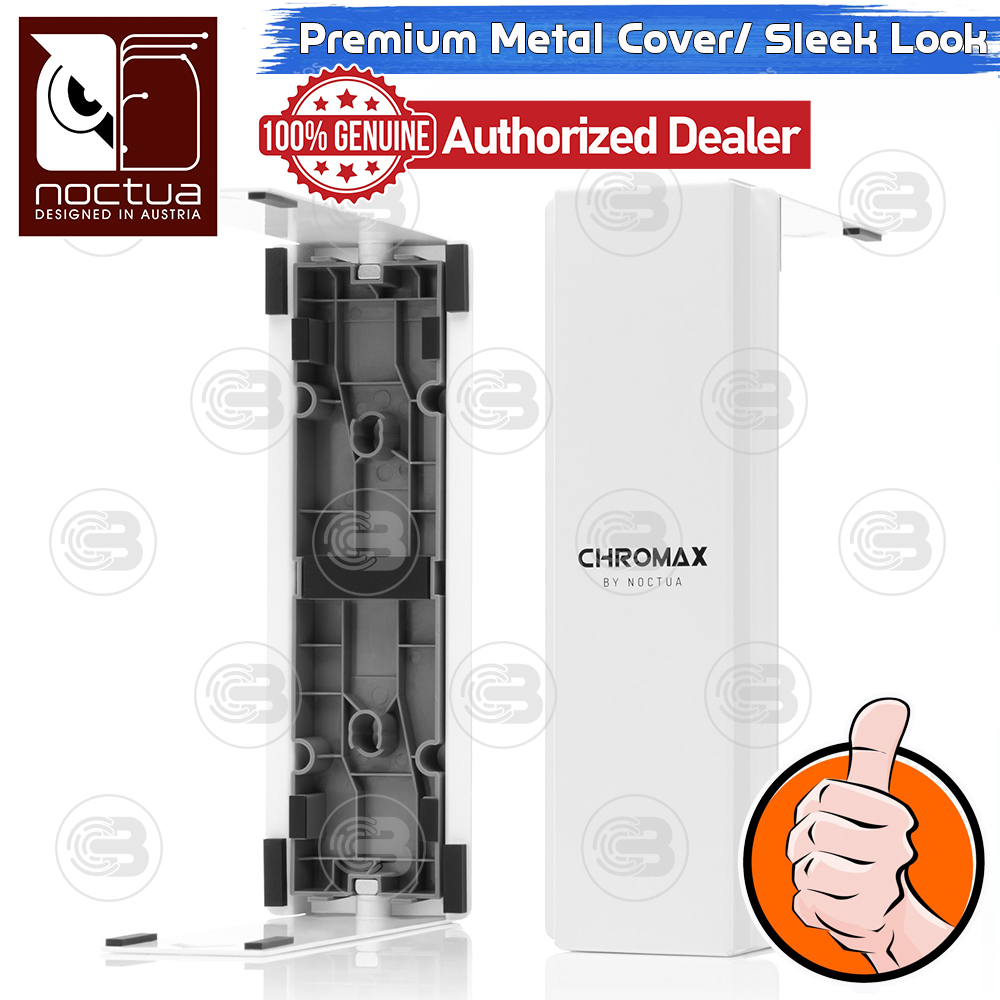 [CoolBlasterThai] Noctua NA-HC4 Chromax.White Heatsink Cover (NH-D15) ประกัน 6 ปี