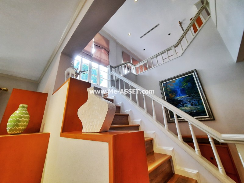 ขายบ้านเดี่ยว ม.นันทวัน วงแหวน-รัตนาธิเบศร์ ถ.ตลิ่งชัน-สุพรรณบุรี ต.เสาธงหิน อ.บางใหญ่ นนทบุรี ต้นโครงการ ตรงข้ามสวนสาธารณะ / พื้นที่ 2 ชั้น 138 ตารางวา