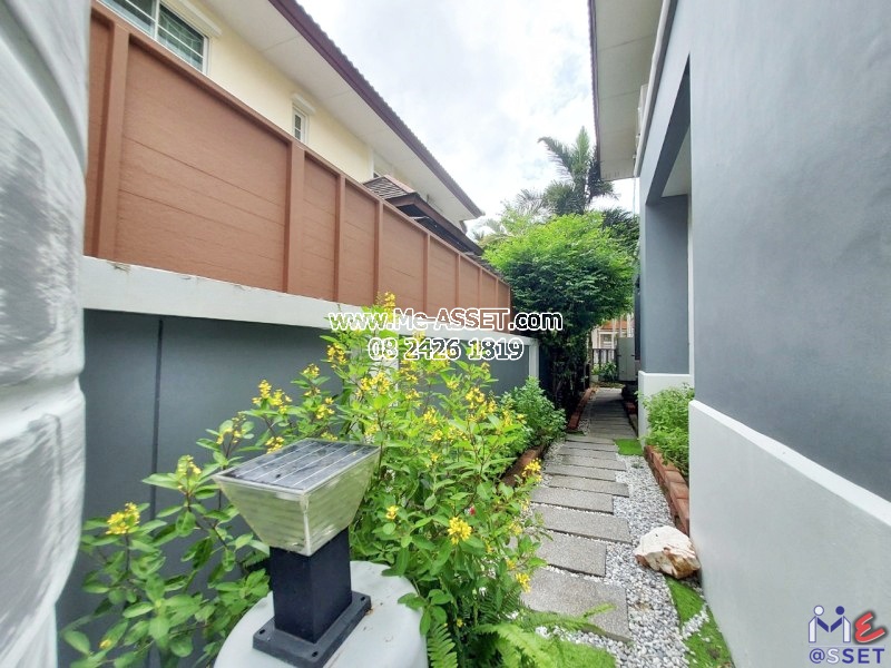 ขายบ้านเดี่ยว ย่าน บางพลีใหญ่ กิ่งแก้ว ราชาเทวะ บางนา สุวรรณภูมิ : เอโทลลันตา รีสอร์ทไลฟ์ บางนา-วงแหวน : 2 ชั้น 54 ตร.วา