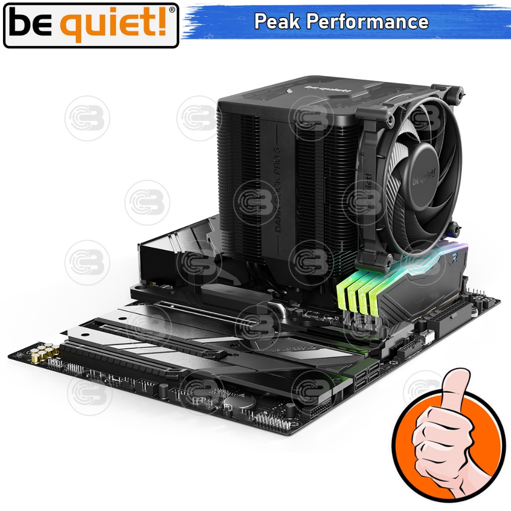 [CoolBlasterThai] Be Quiet Dark Rock Pro 5 Heat Sink CPU Cooler (AM5/LGA1851 Ready) (BK036)ประกัน 3 ปี
