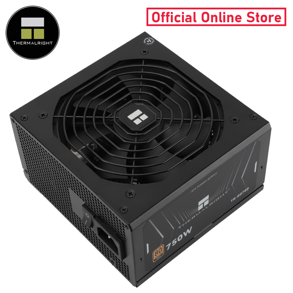 Thermalright Bundle Set Mid-Tower Temered Glass+ PSU 750W Gold+ Reverse Fan+ Air Cooler