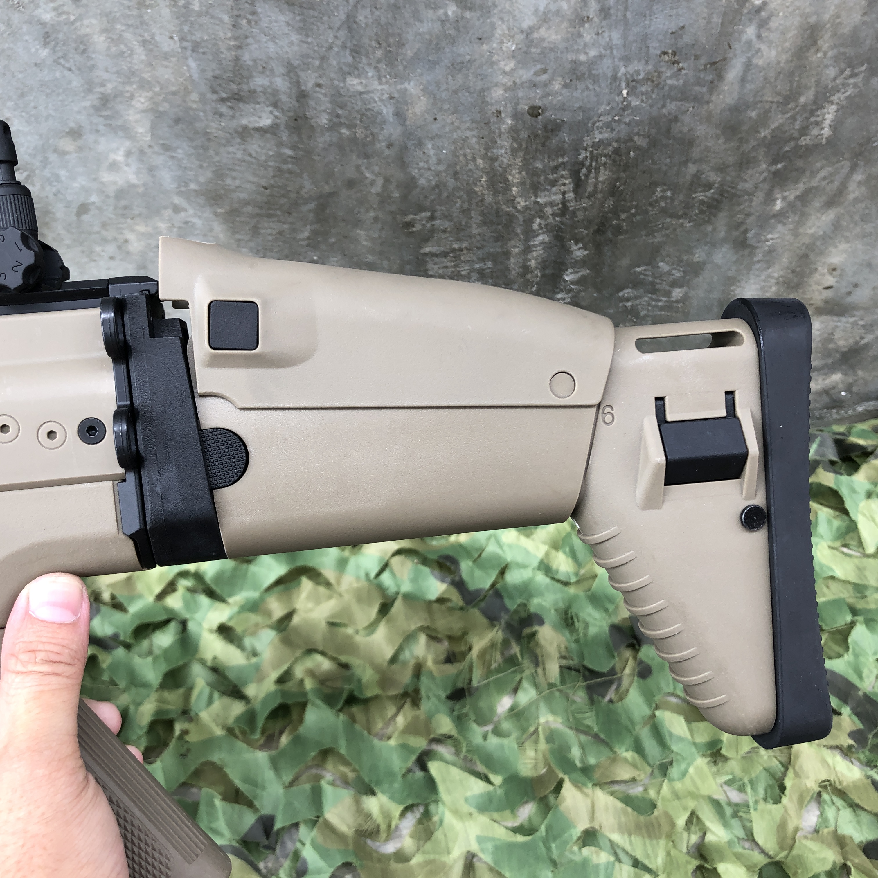 ปืนเจล ปืนเจลไฟฟ้า รุ่น SCAR-L (Semi Auto&Full Auto)