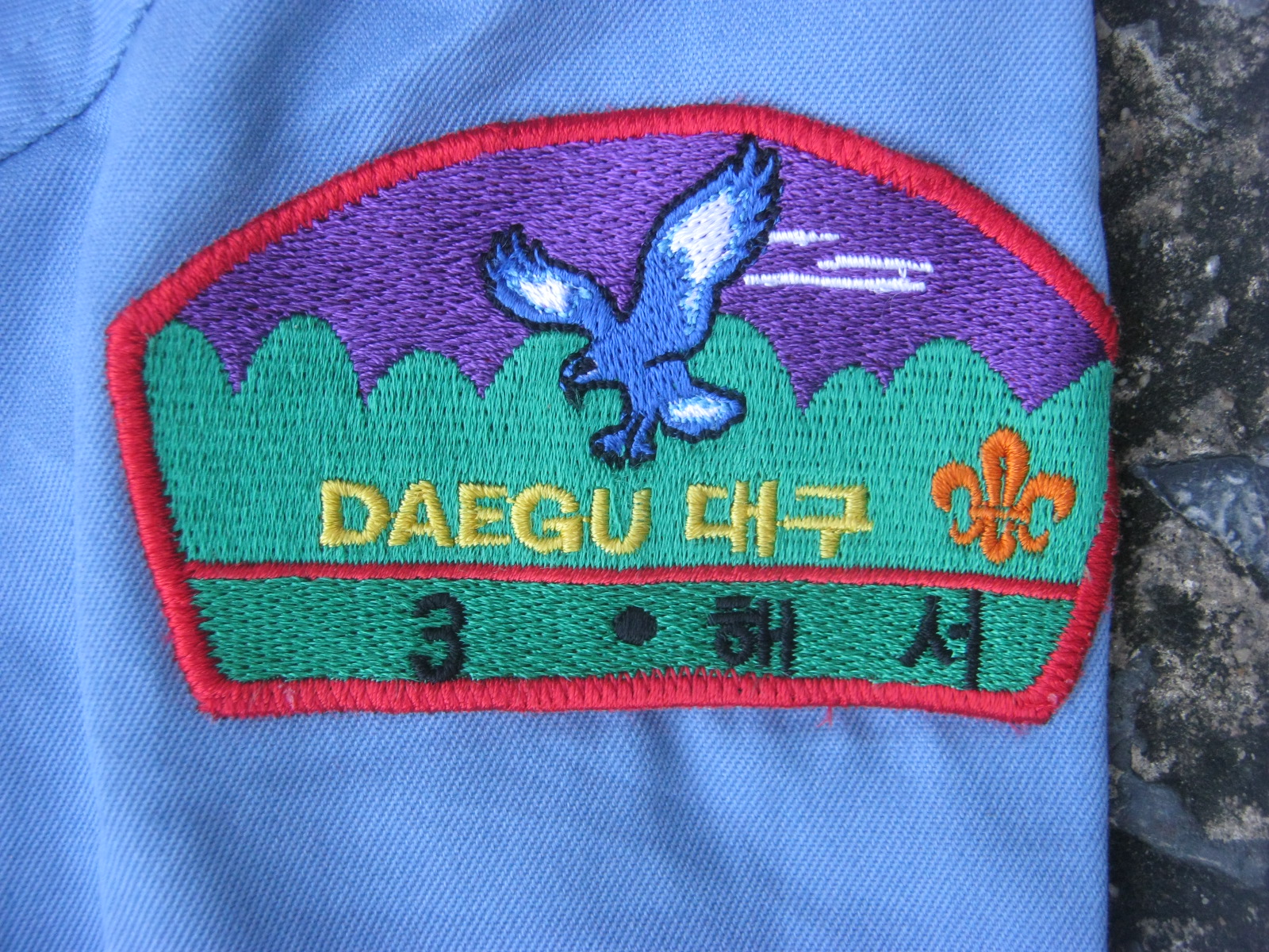 เสื้อลูกเสือเกาหลีใต้ ระดับประถม