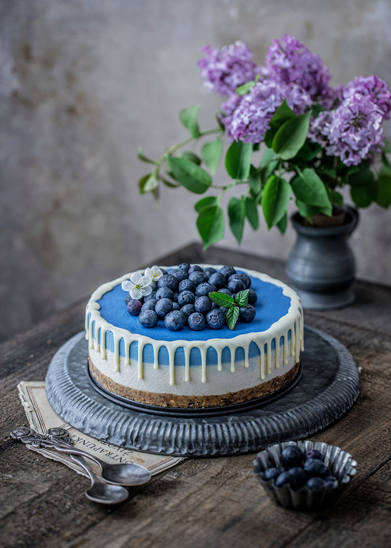 ผงสาหร่ายสไปรูลิน่าสีฟ้า Blue Spirulina Powder เกรด AAA สีเข้ม เข้มข้น ยี่ห้อ Feaga Life ฟีก้าไลฟ์ 40 กรัม