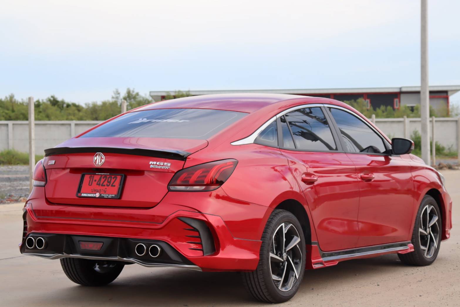 ชุดแต่ง ชุดสเกิร์ต MG5 รุ่น Rider V.2