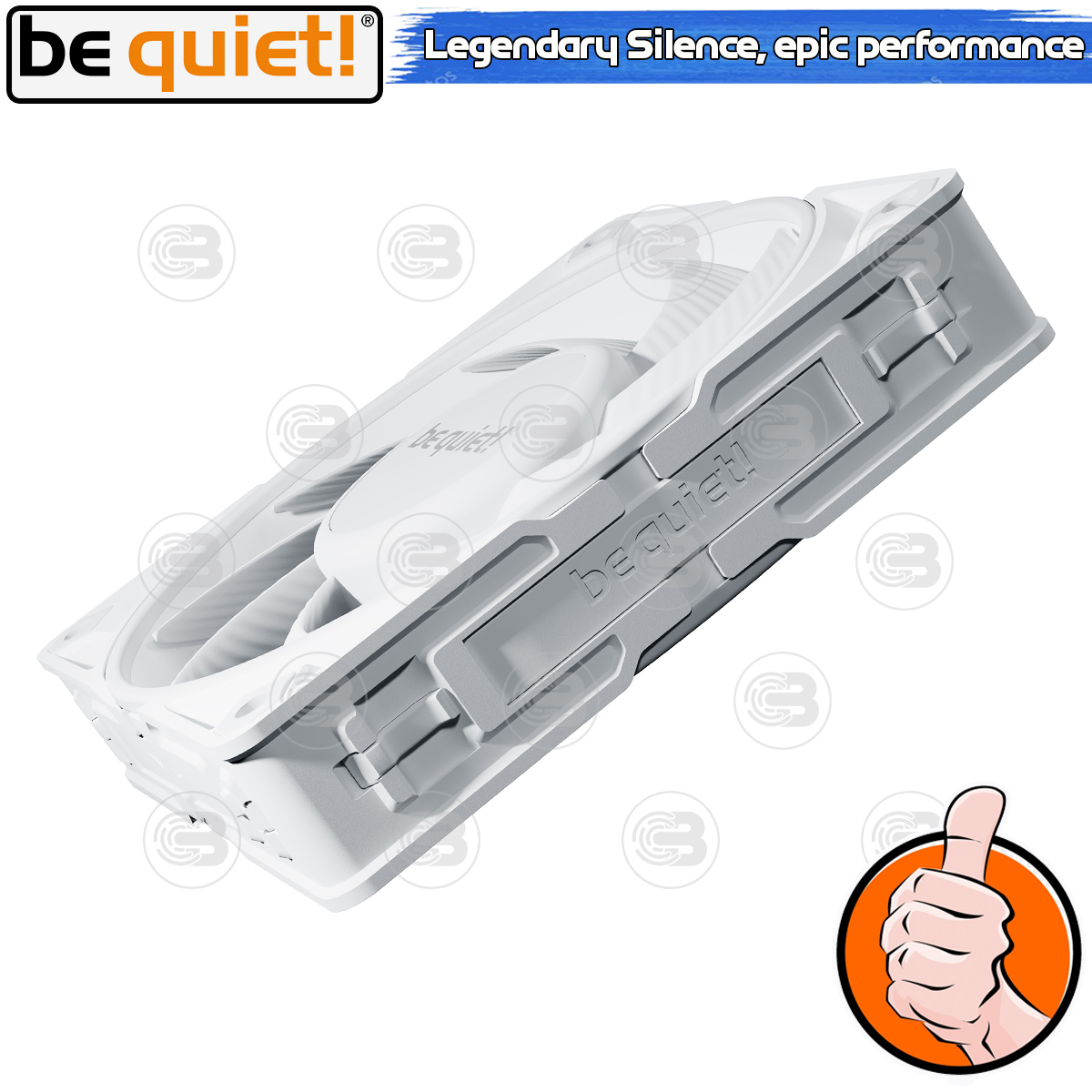 [CoolBlasterThai] Be Quiet Silent Wings Pro 4 120 PWM White PC Fan Case (BL118) ประกัน 5 ปี