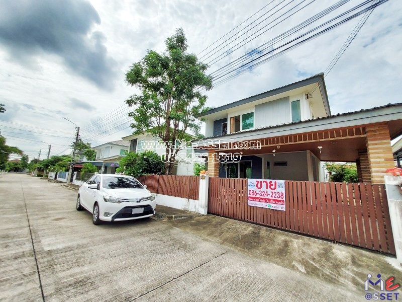 ขายบ้านเดี่ยว ใกล้ ม.มหิดล ย่าน ศาลายา วัดพระเงิน ศรีประวัติ : อินนิซิโอ ปิ่นเกล้า-วงแหวน : 2 ชั้น 50 ตารางวา