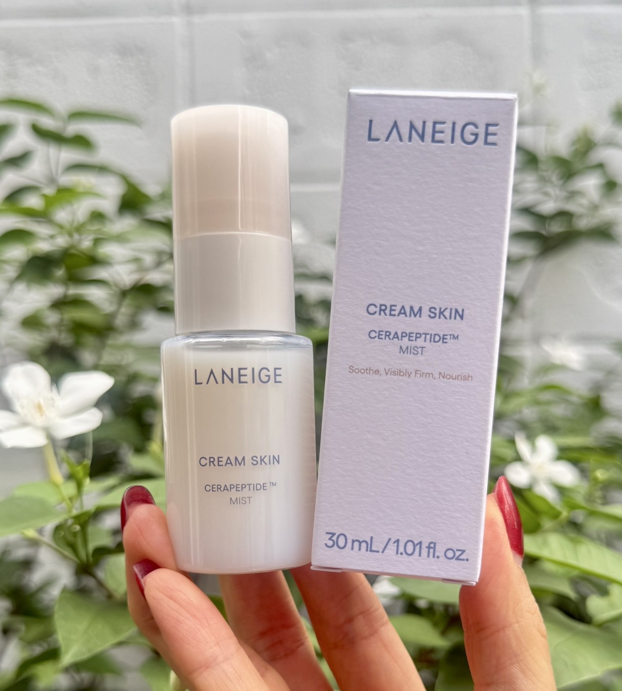 Laneige Cream Skin Mist 30ml. มิสต์บำรุงผิวแบบ 2-in-1 โทนเนอร์ + ครีม