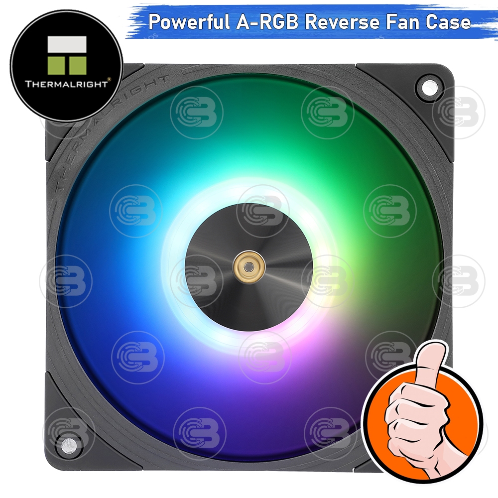 [CoolBlasterThai] Thermalright TL-B12R-S Reverse Fan Case A-RGB (size 120 mm.) ประกัน 3 ปี