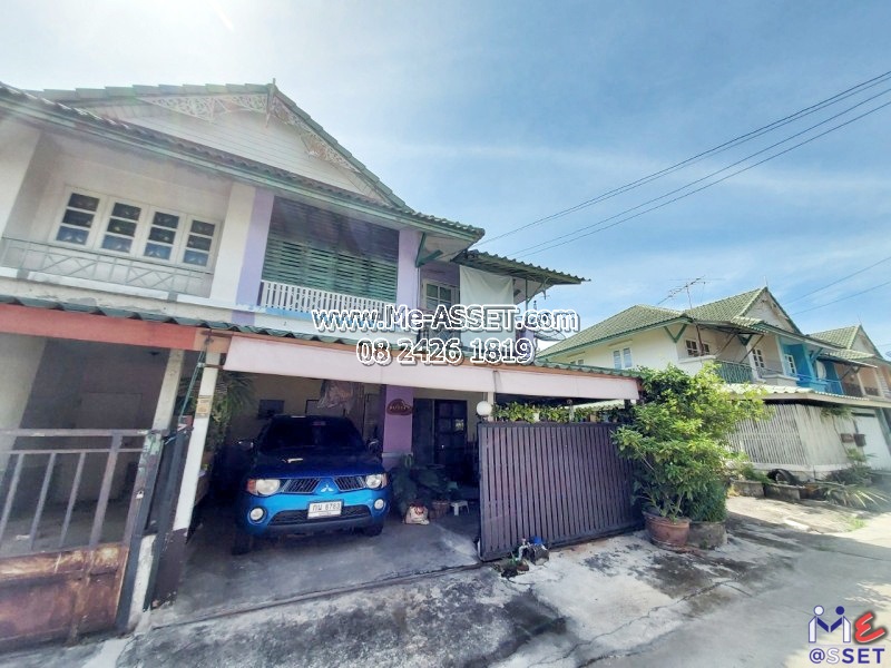 ขายทาวเฮ้าส์ หลังมุม ย่าน ดาวทอง ลานตากฟ้า ศาลาดิน ศาลายา มหาสวัสดิ์ : ม.บ้านพฤกษา 8 : 2 ชั้น 23.9 ตร.วา