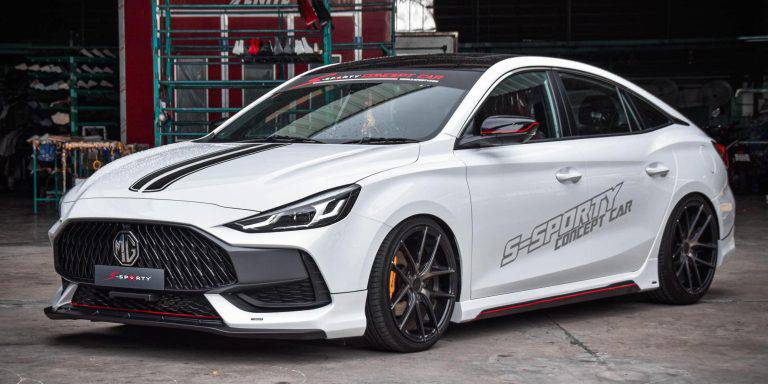 ชุดแต่ง ชุดสเกิร์ต MG5 รุ่น S-SPORTY ทรง MAX 1
