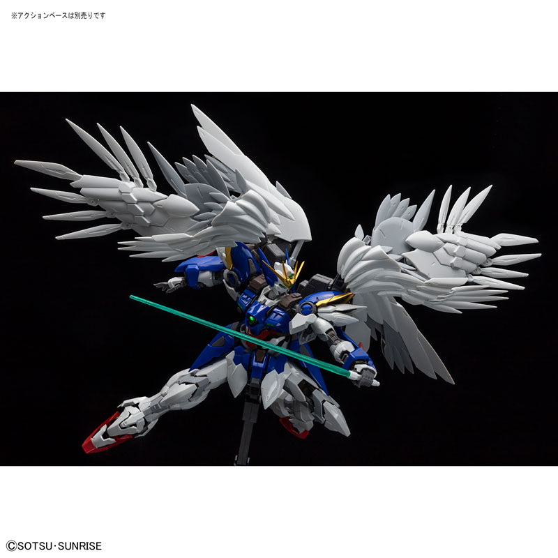 High Resolution Model 1/100 Wing Gundam Zero EW Plastic Model from "Mobile Suit Gundam Wing"