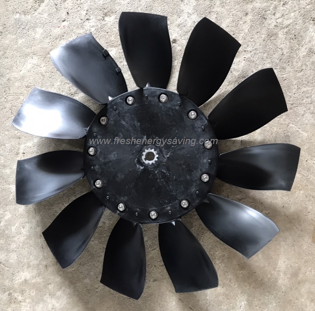 อะไหล่พัดลมไอเย็น, ใบพัด Evap 18,000cmh, อะไหล่พัดลมไอเย็น, ใบพัดลม 11 ใบ