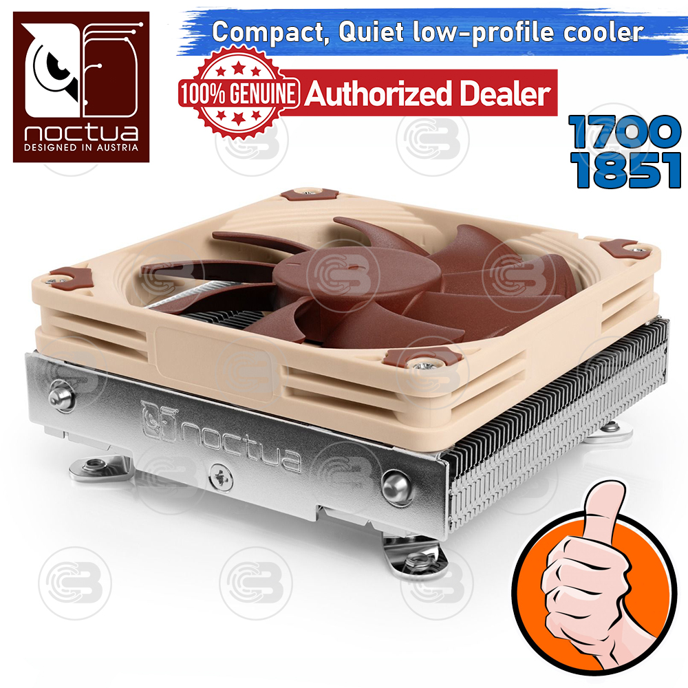 [CoolBlasterThai] Noctua NH-L9i-17xx Quiet Low-porfile CPU Cooler (LGA1851/1700) ประกัน 6 ปี
