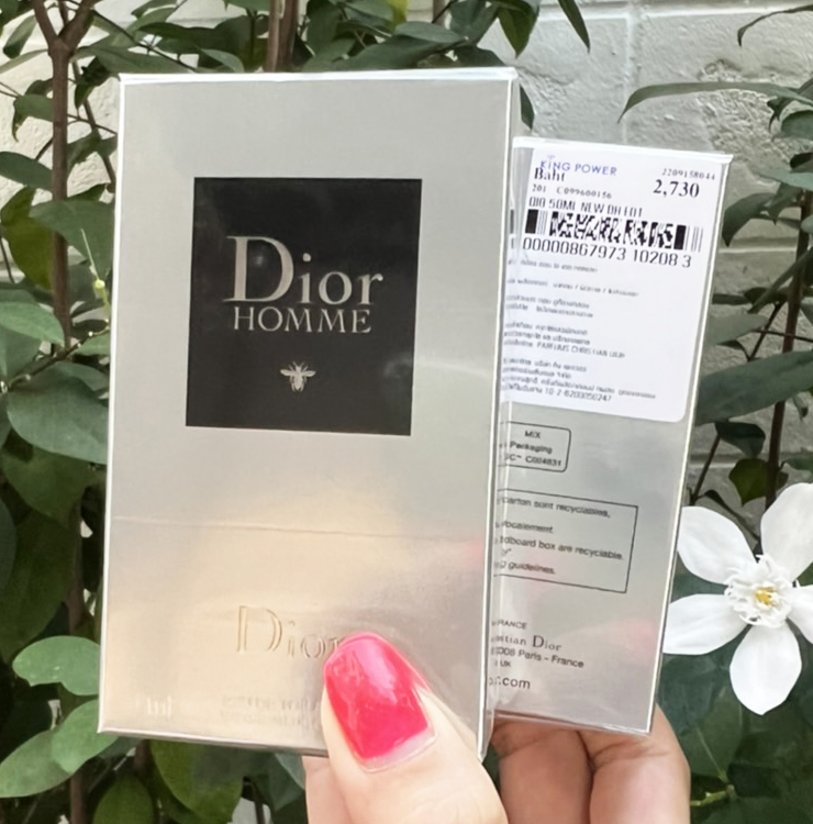 Dior Homme Eau de Toilette 50ml. น้ำหอมของแท้