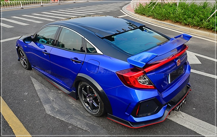 แก๊ปหลัง บังแดดกระจกหลัง Type R CIVIC FC