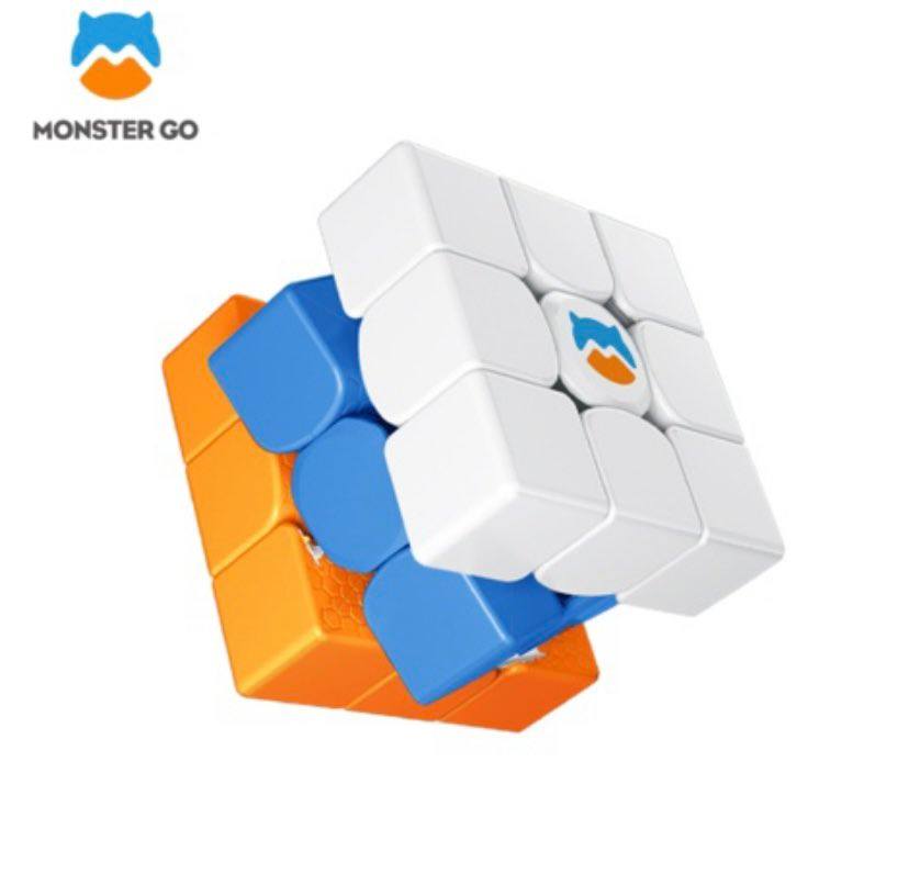 รูบิค Monster Go EDU GAN 3x3 M Cube Rubik รูบิคของเล่นสำหรับเด็ก เสริมพัฒนาการ #1499