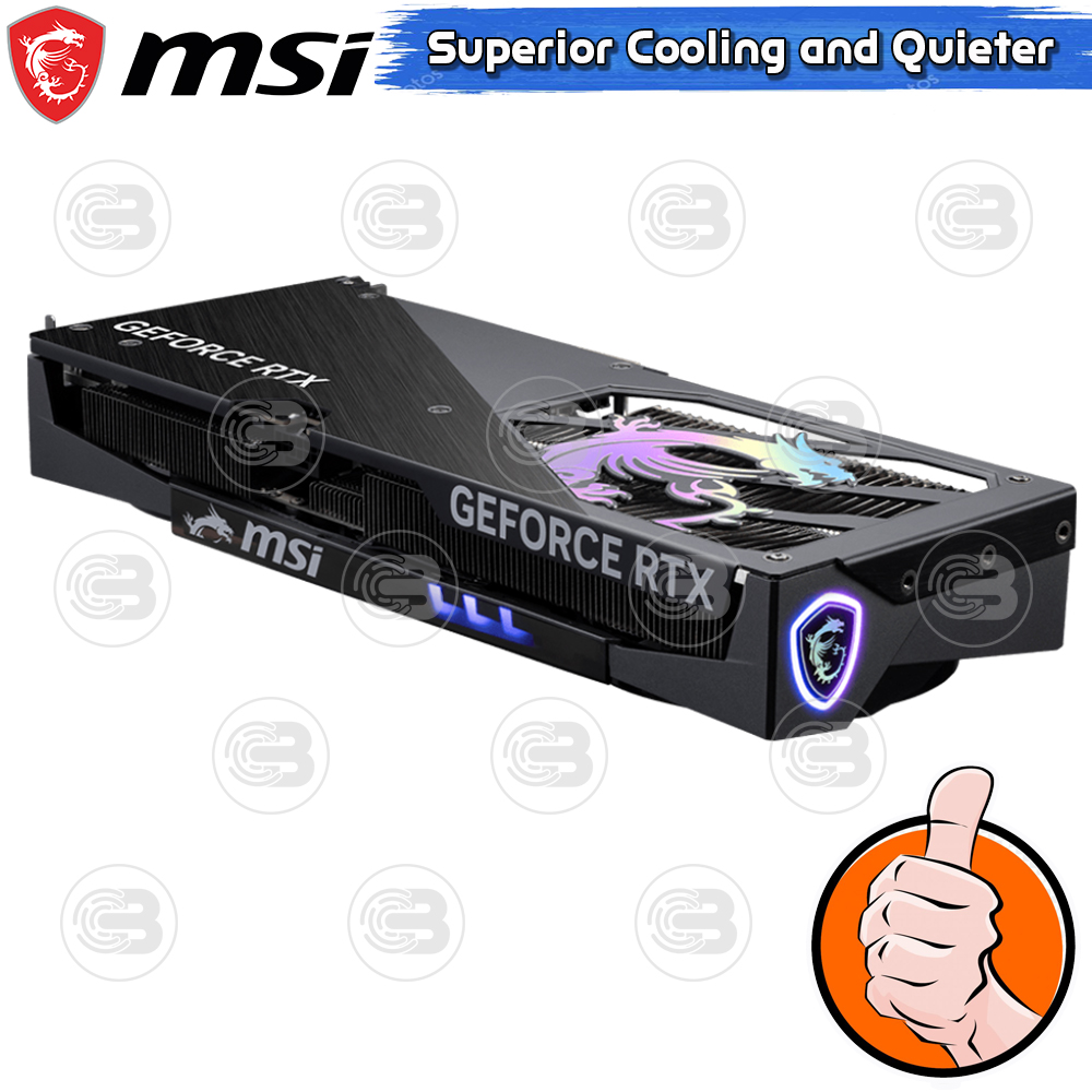 [CoolBlasterThai] MSI GeForce RTX 5060 Ti 16G GAMING TRIO OC GDDR7 (3Y)