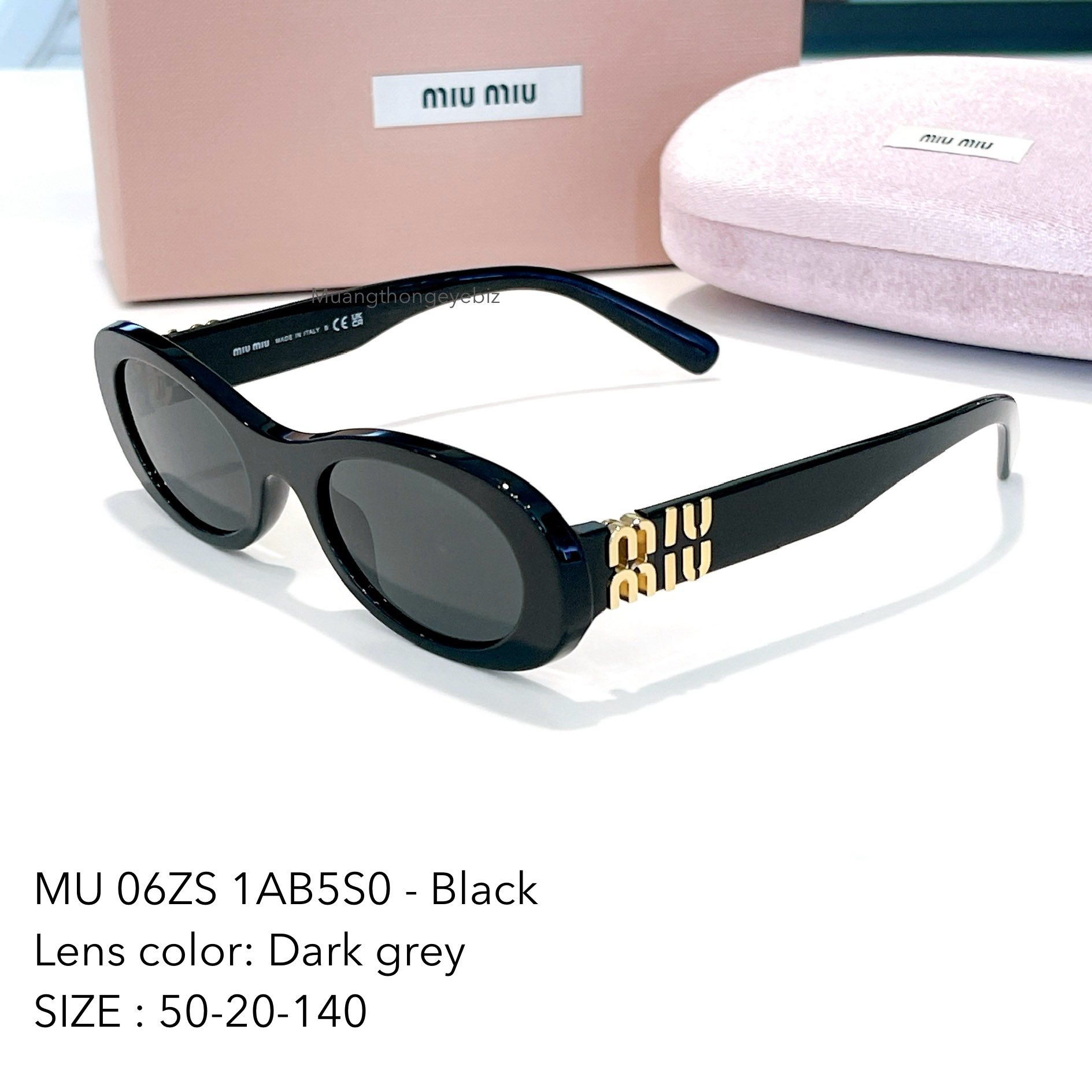 MIU MIU Glimpse MU 06ZS 1AB5S0