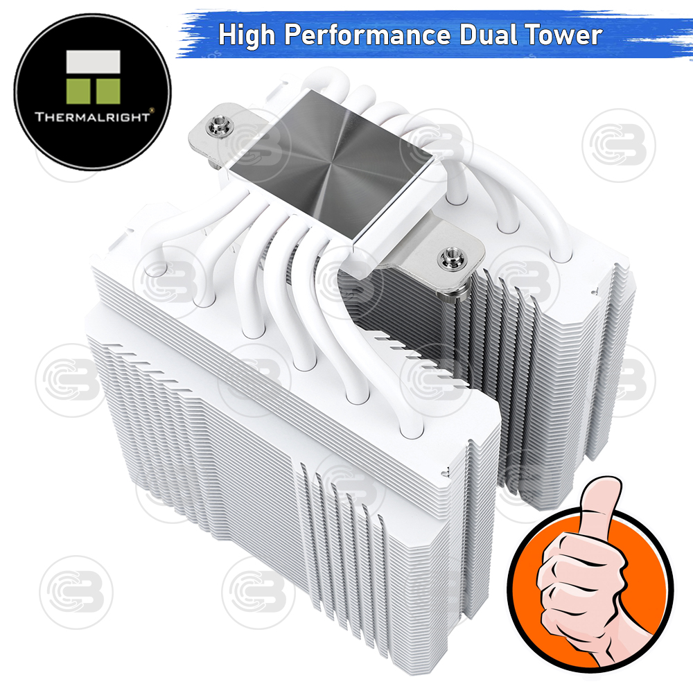 [CoolBlasterThai] Thermalright Peerless Assassin 120 SE WHITE ARGB CPU Heat Sink (AM5/LGA1851 Ready) ประกัน 3 ปี