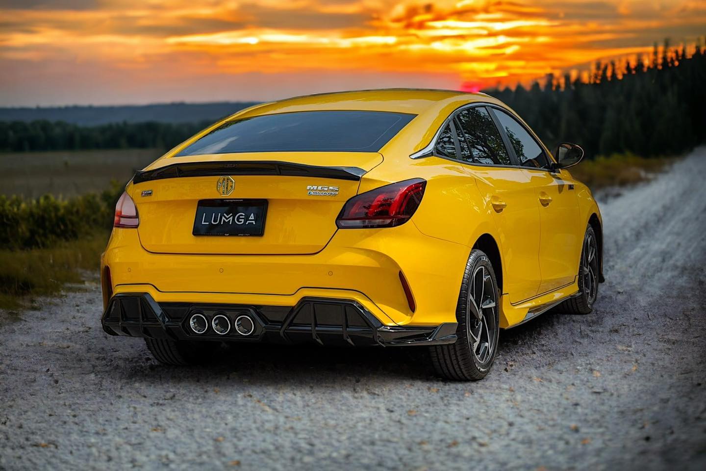 ชุดแต่ง ชุดสเกิร์ต MG5 รุ่น LUMGA