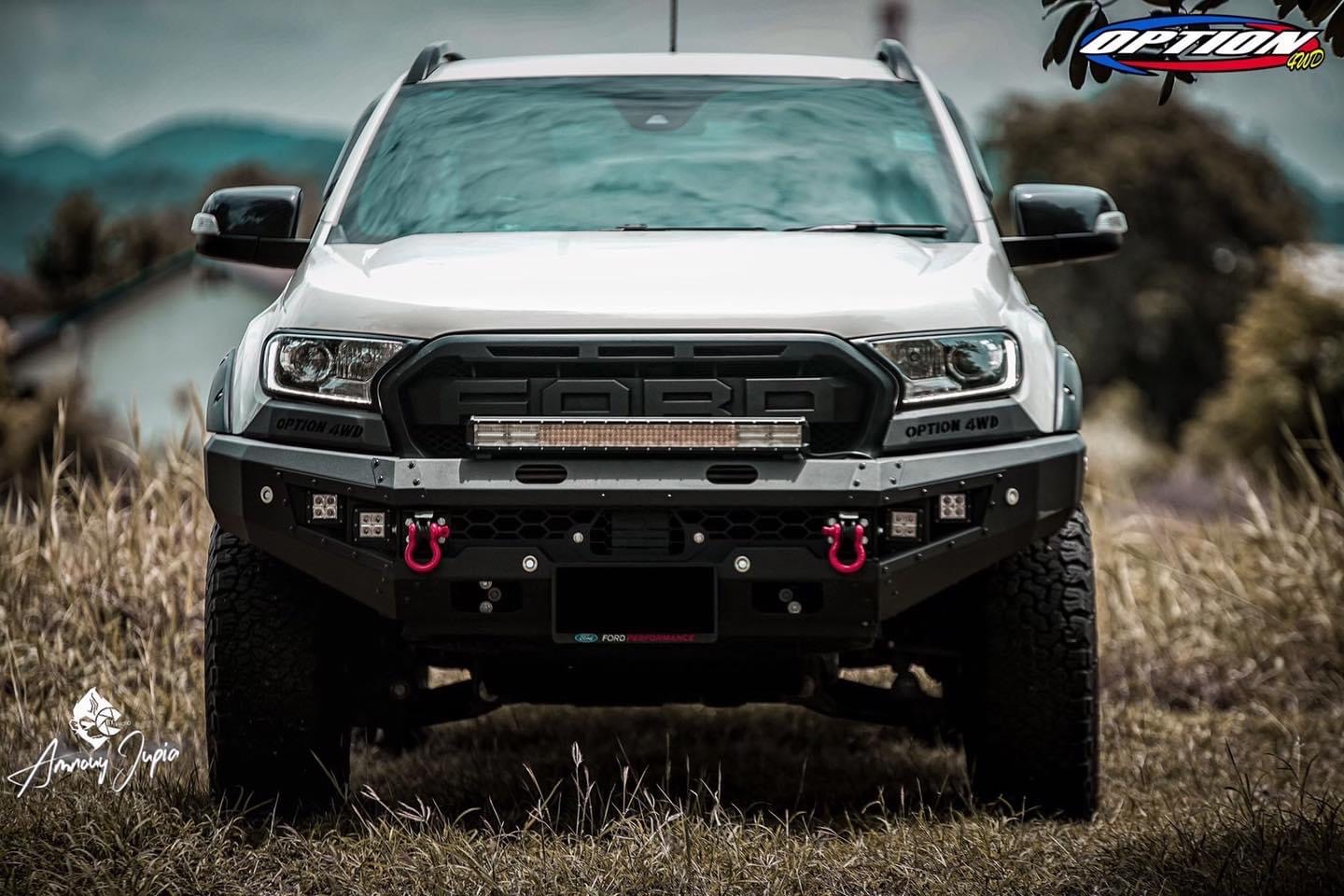 กันชนหน้า กันชนเหล็ก Option4WD รุ่น Option V.1