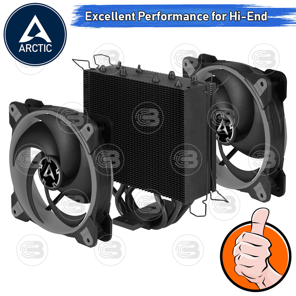 [CoolBlasterThai] Arctic Freezer 34 eSports DUO Tower CPU Cooler (Grey) (LGA1851/AM5 Ready)