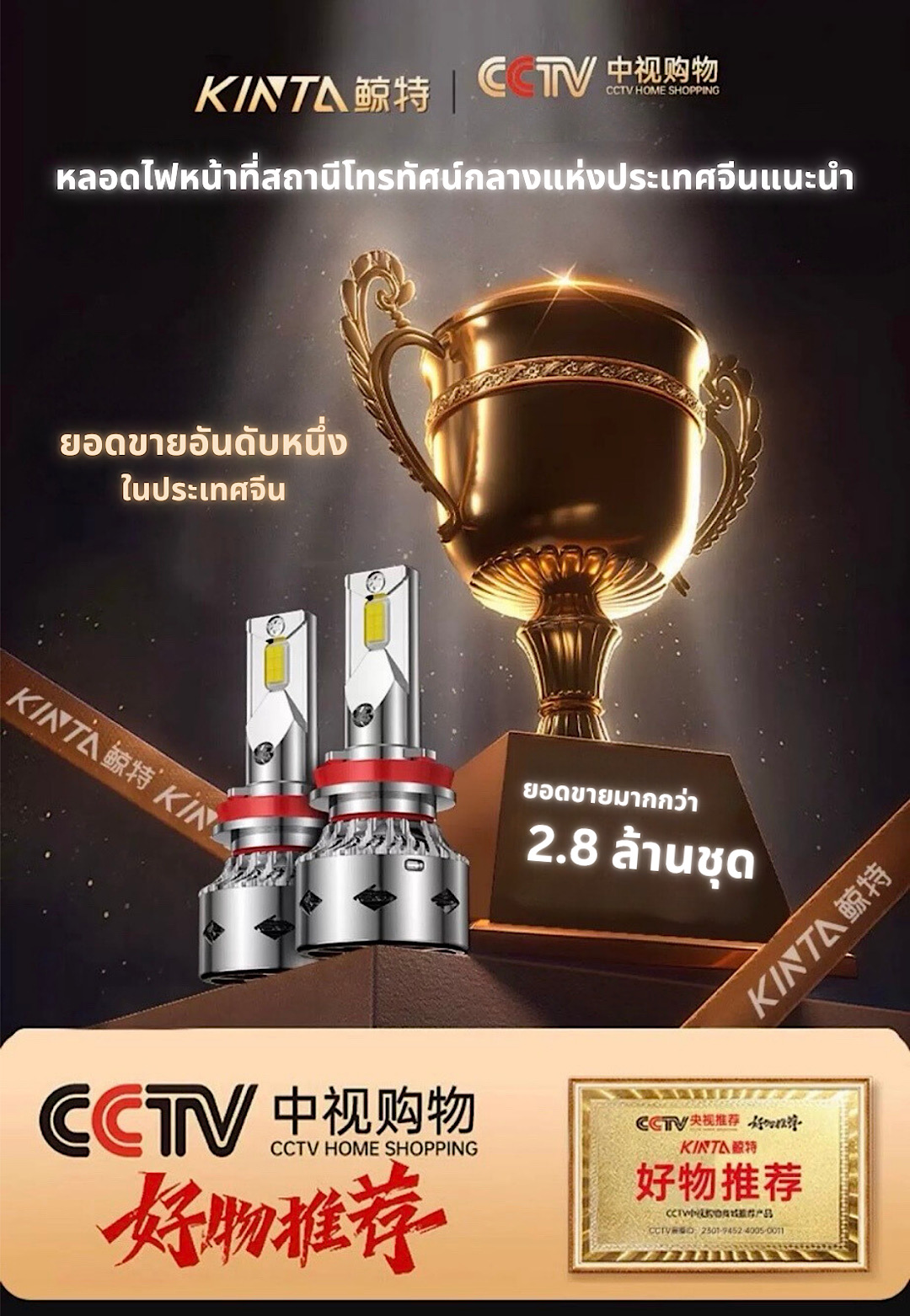 หลอดไฟหน้า Honda Civic FC 2016-2021 แบบ LED รุ่น X30